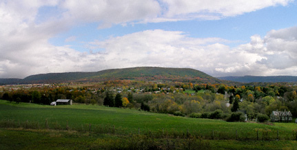 Mount Nittany wide in October