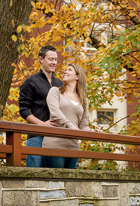 State College engagement photo