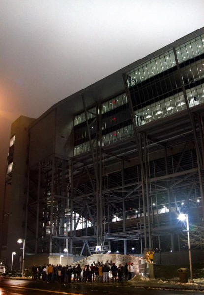 Stadium lights honor Joe Paterno