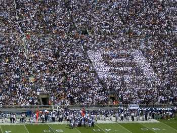 Penn State S Zone - student football section